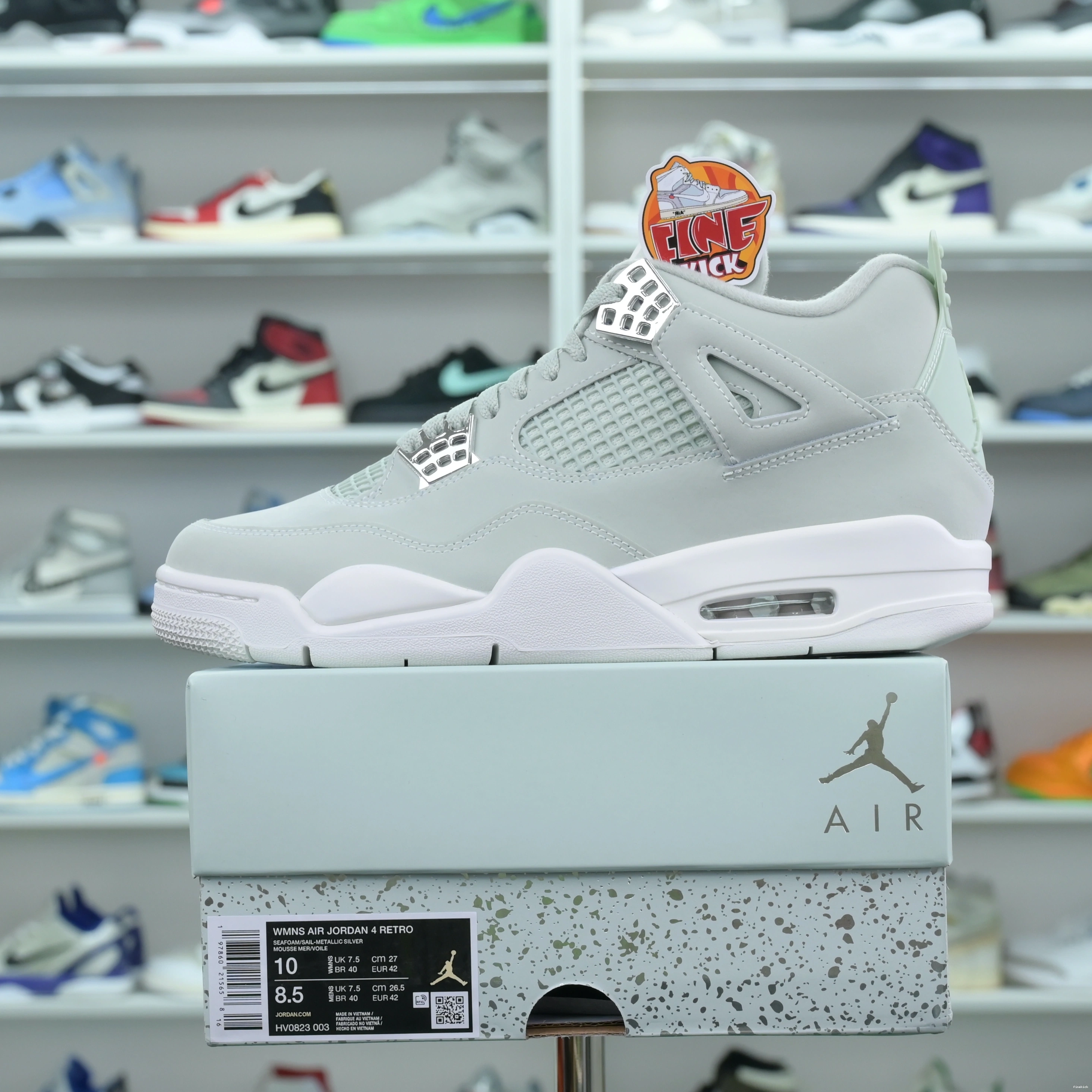 Jordan4“Seafoam” Jordan Air 1019